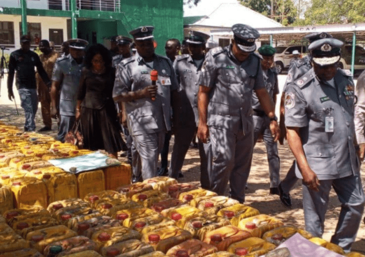NCS Seizes Smuggled PMS Worth N86.5M in Adamawa