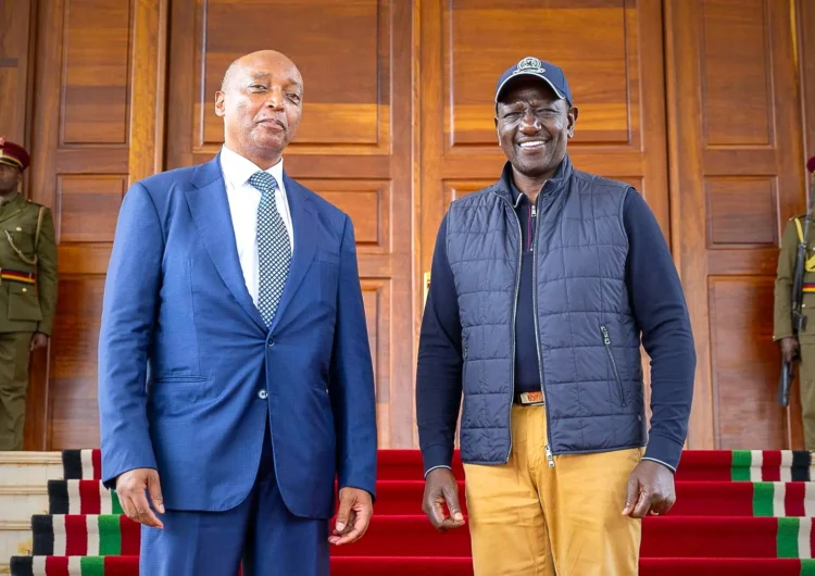 CAF President Motsepe Visits Kenya Ahead of CHAN 2024